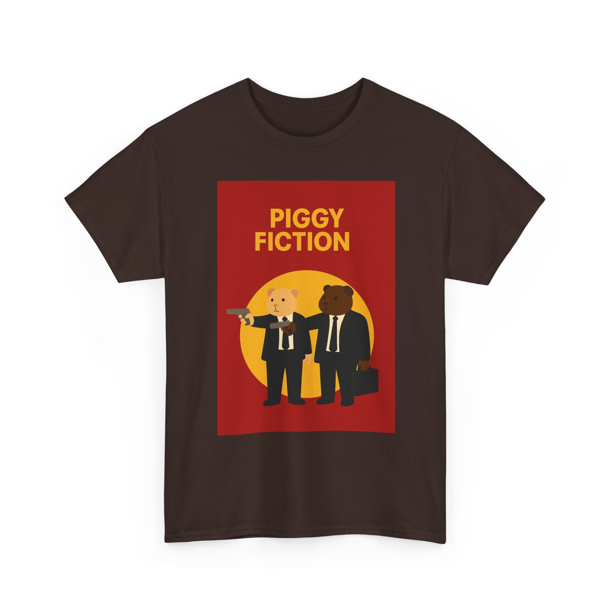 T-Shirt - Piggy Fiction, Vinnie & Jools