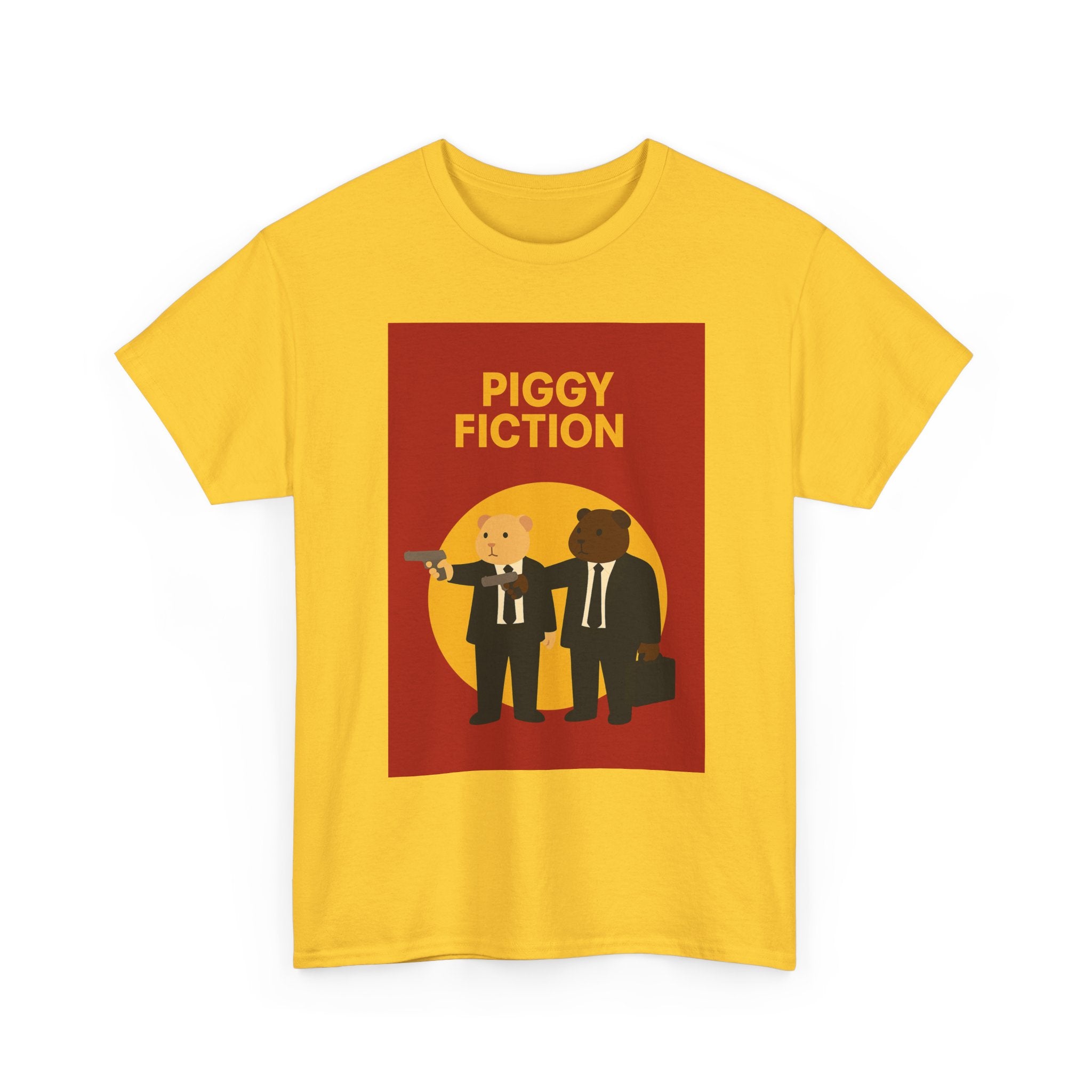 T-Shirt - Piggy Fiction, Vinnie & Jools