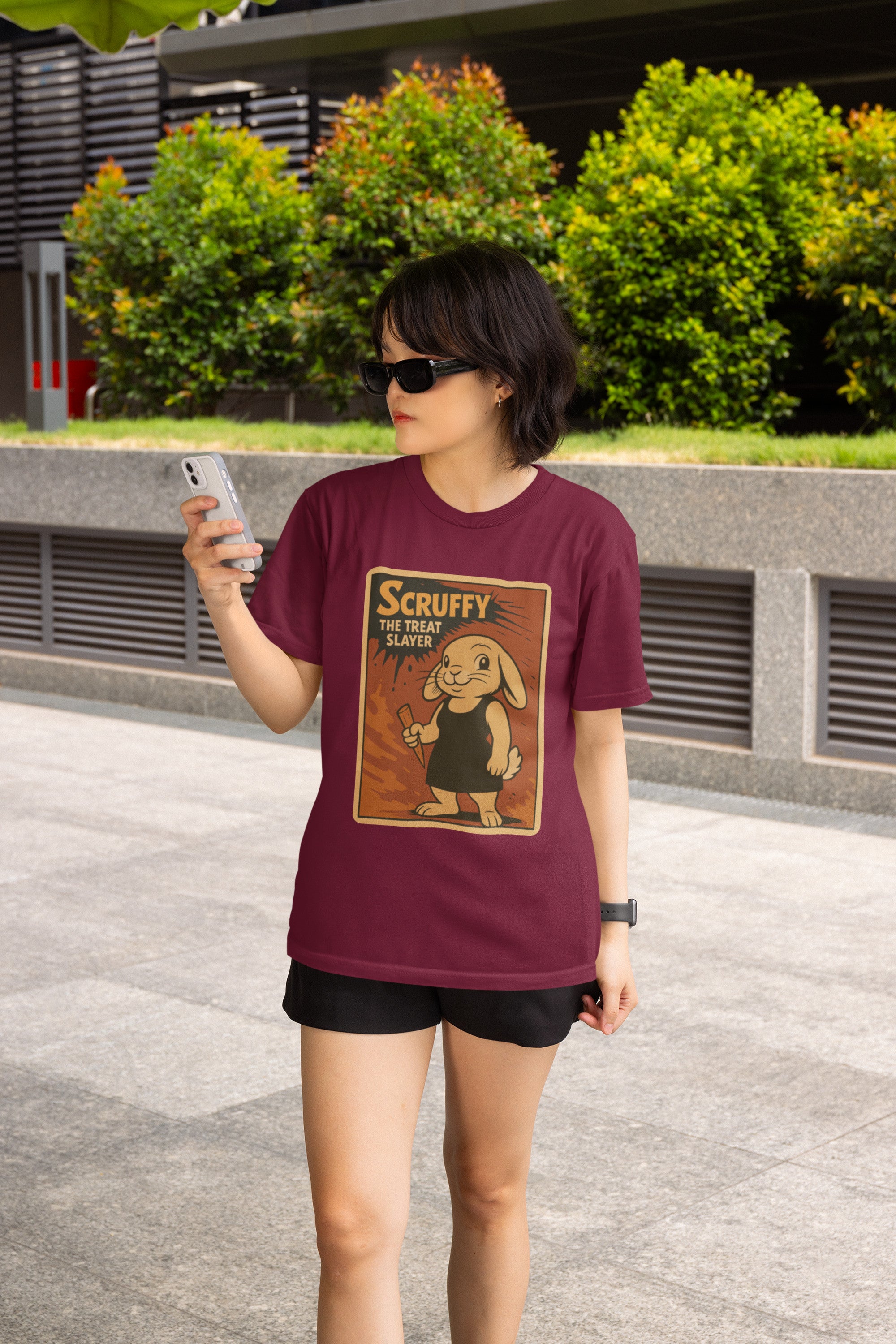 T-Shirt - Scruffy, The Treat Slayer