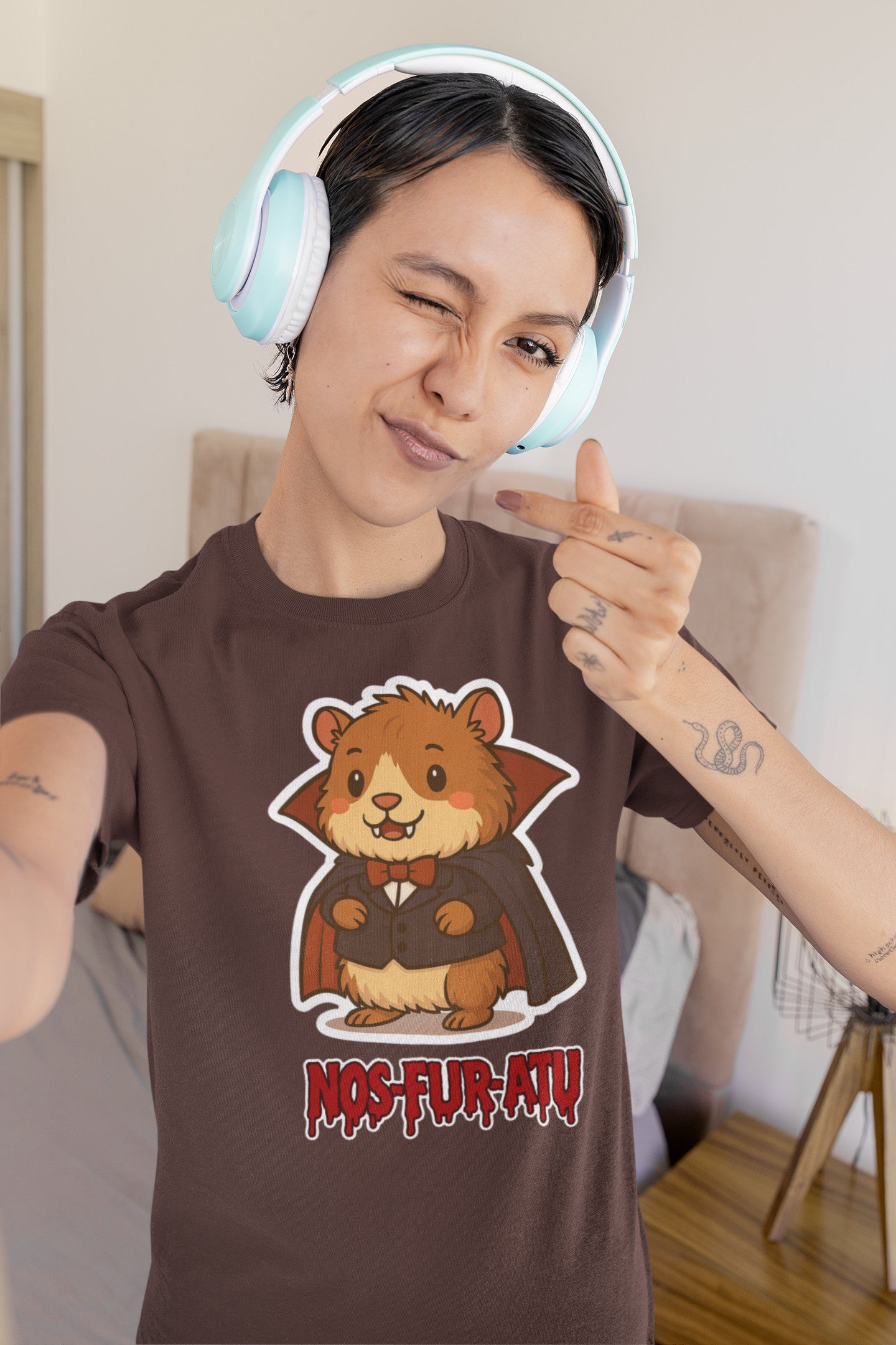 T-Shirt - Nos-fur-atu, Count of Nibbles