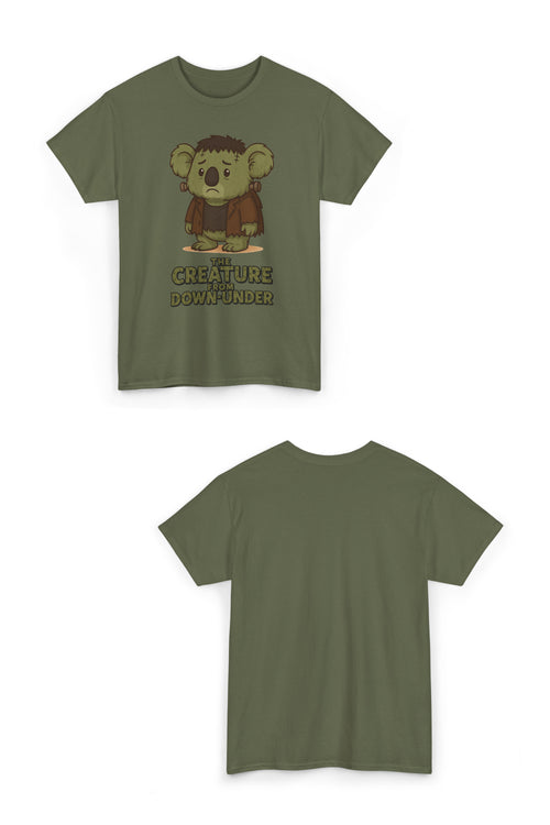 T-Shirt - Creature from Down-Under (No Back)